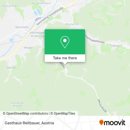 Gasthaus Reitbauer map