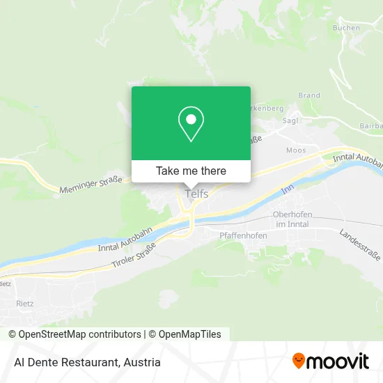 Ristorante Al Dente map