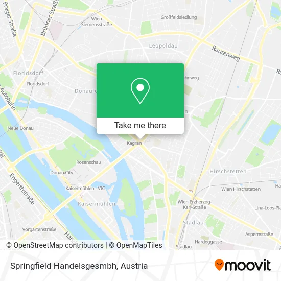 Springfield Handelsgesmbh map