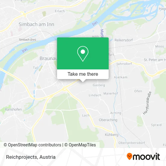 Reichprojects map