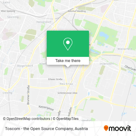 Toscom - the Open Source Company map