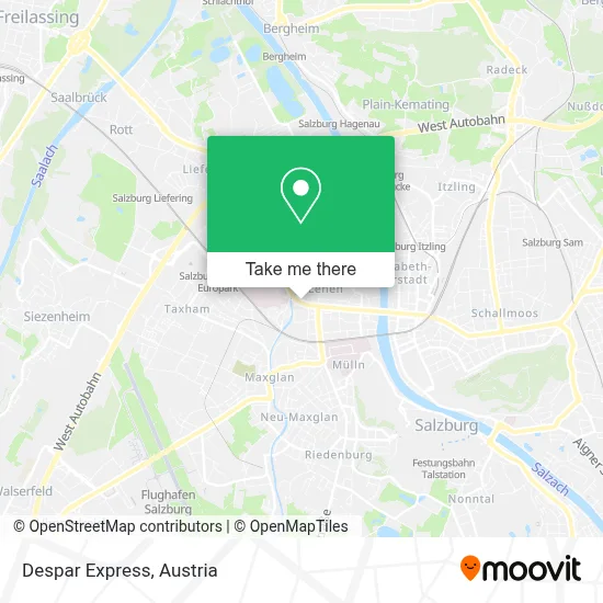Despar Express map
