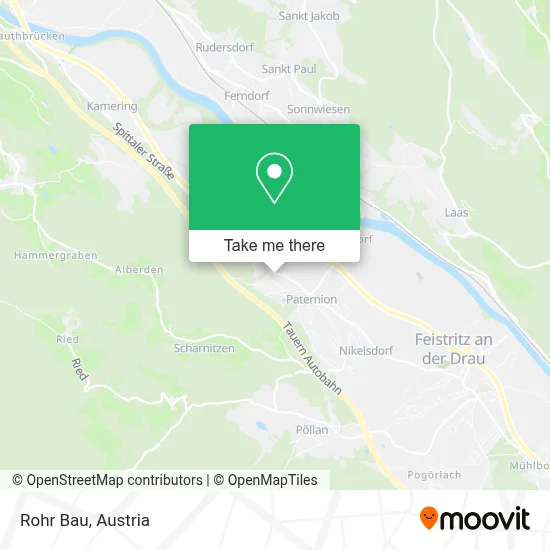 Rohr Bau map