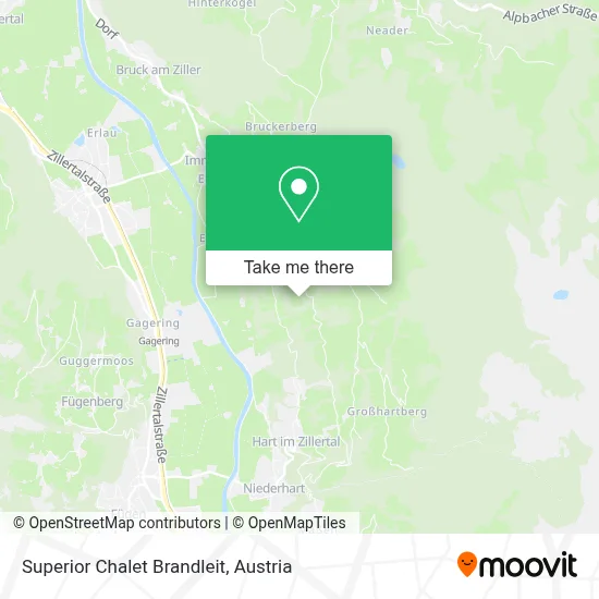 Superior Chalet Brandleit map