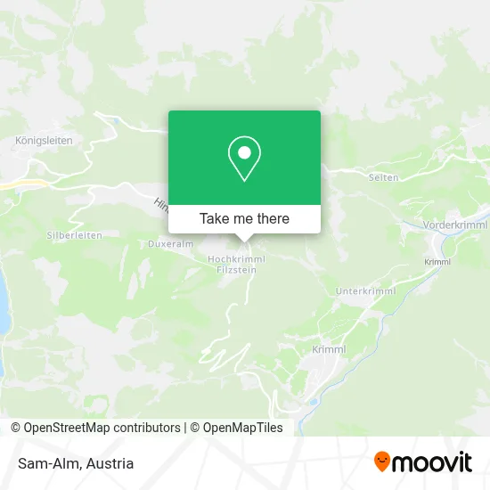 Sam-Alm map