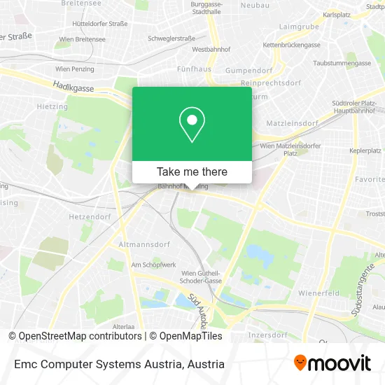 Emc Computer Systems Austria map