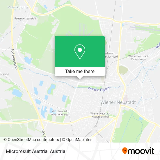 Microresult Austria map