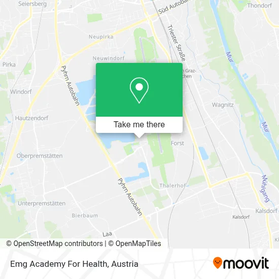 Emg Academy For Health map