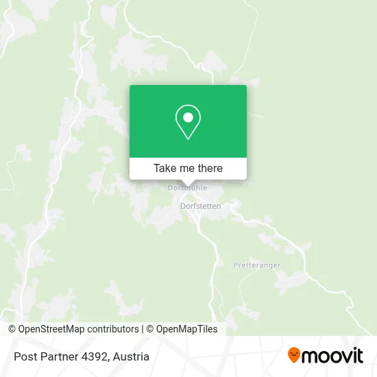 Post Partner 4392 map