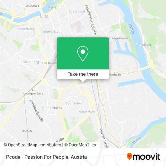 Pcode - Passion For People map