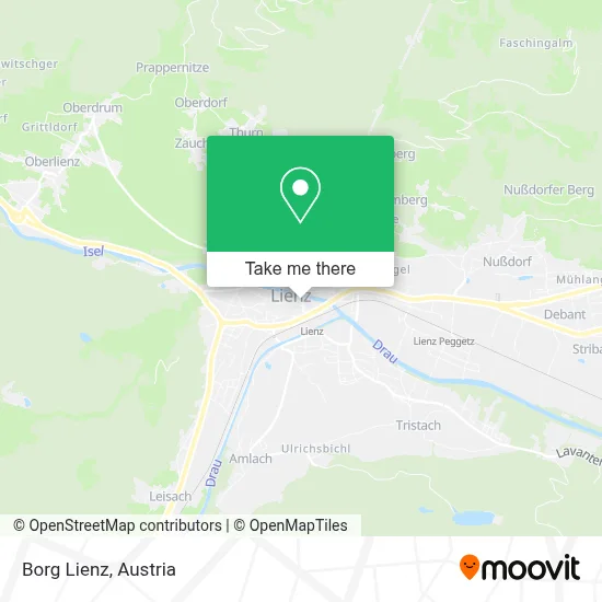 Borg Lienz map