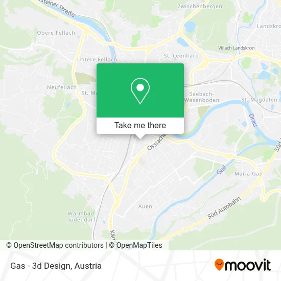 Gas - 3d Design map