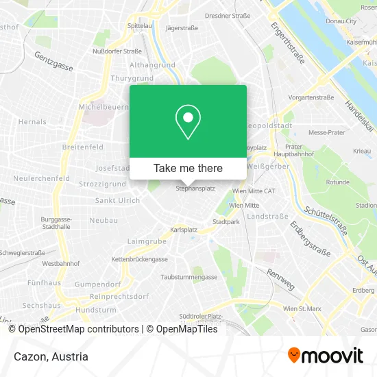 Cazon map