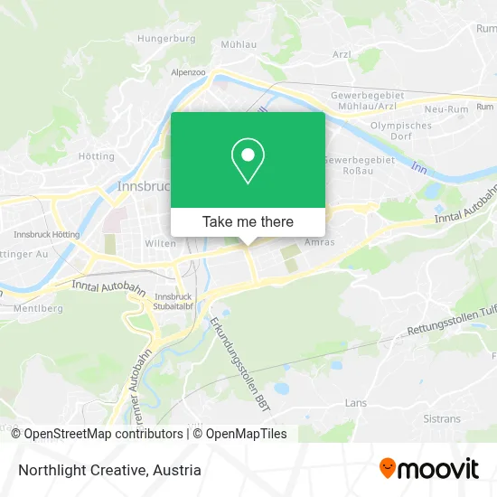 Northlight Creative map