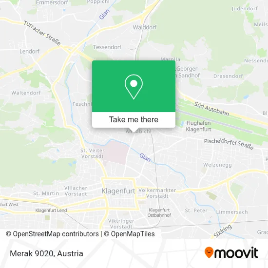 Merak 9020 map