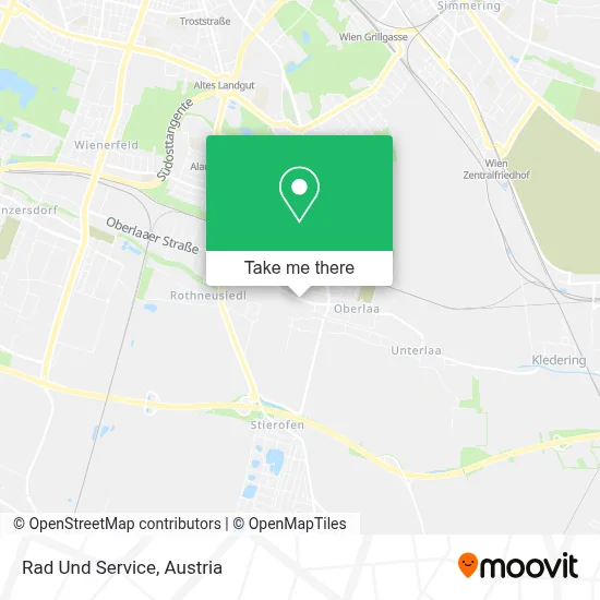 Rad Und Service map