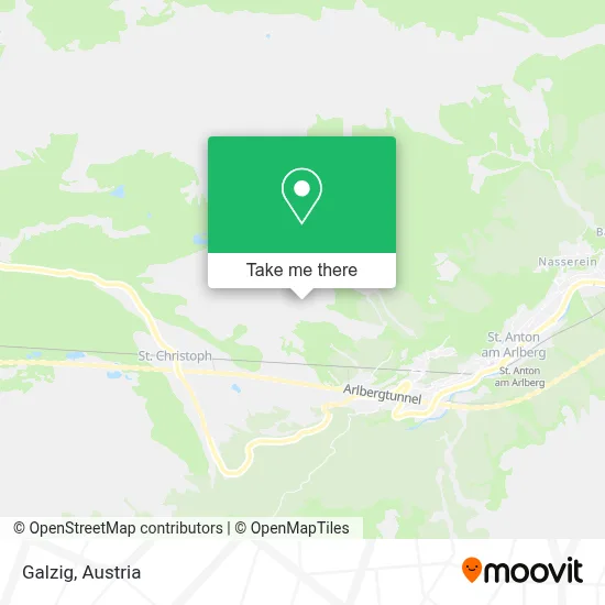 Galzig map