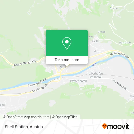 Shell Station map