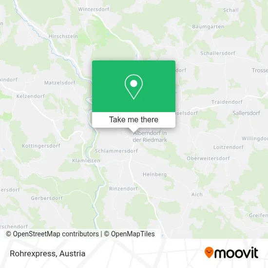 Rohrexpress map