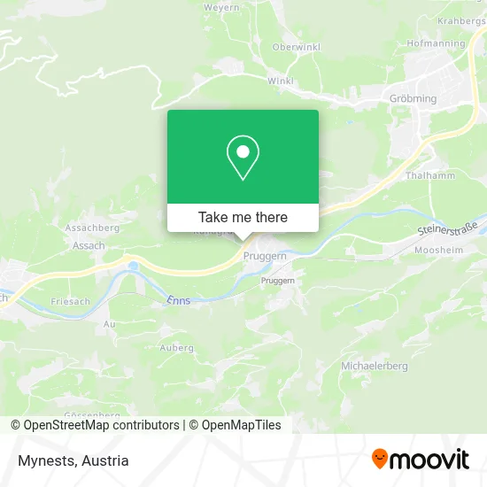 Mynests map