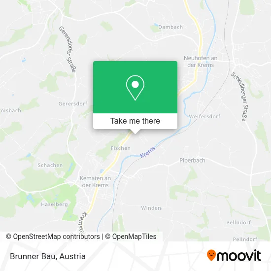 Brunner Bau map