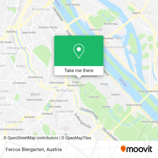 Fercos Biergarten map