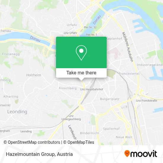 Hazelmountain Group map