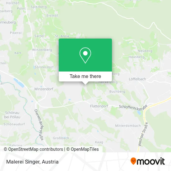 Malerei Singer map