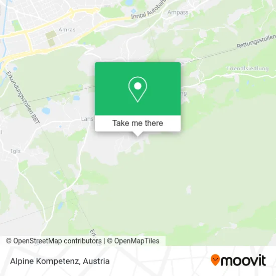 Alpine Kompetenz map