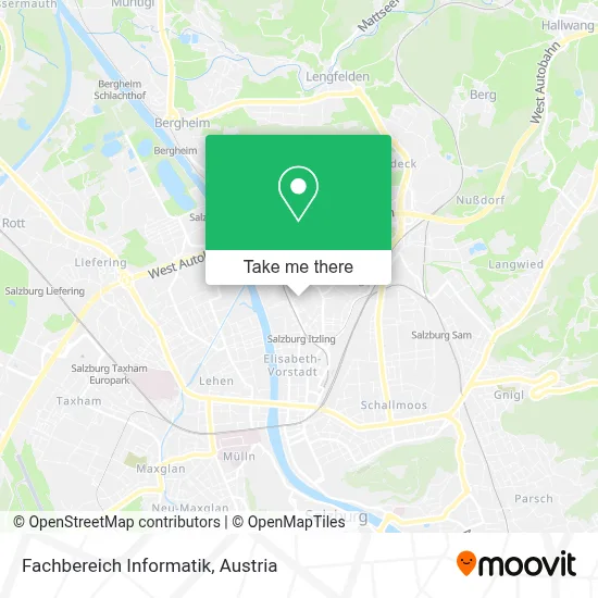 Fachbereich Informatik map