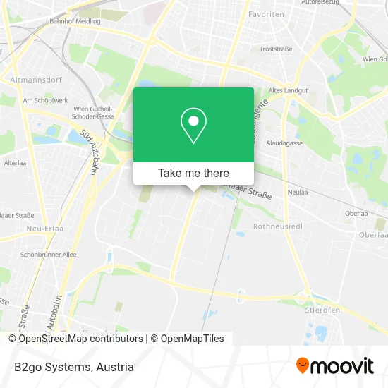 B2go Systems map