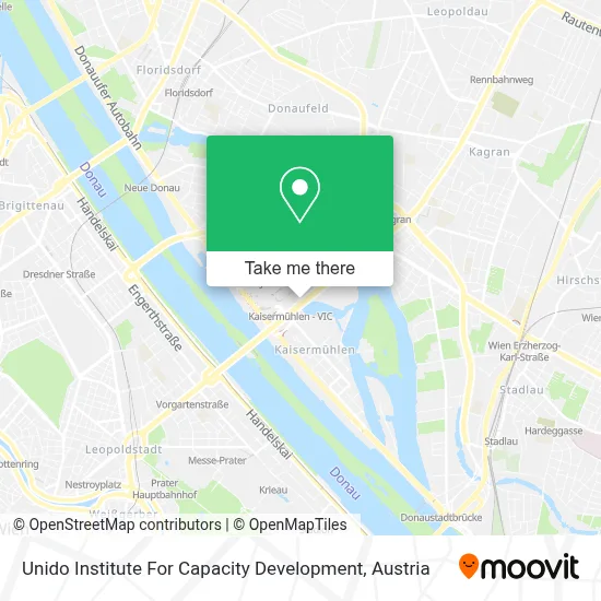 Unido Institute For Capacity Development map
