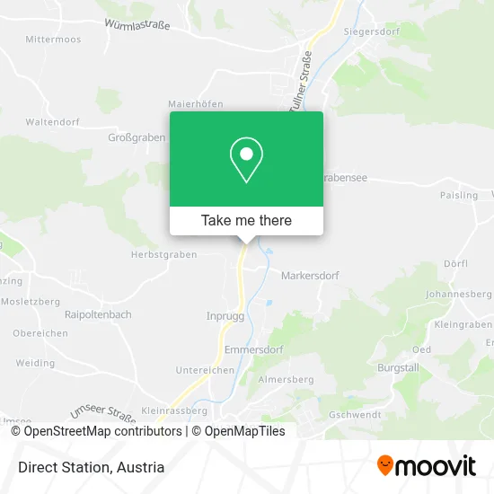 Direct Station map