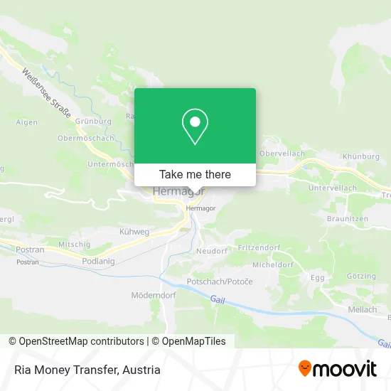 Ria Money Transfer map