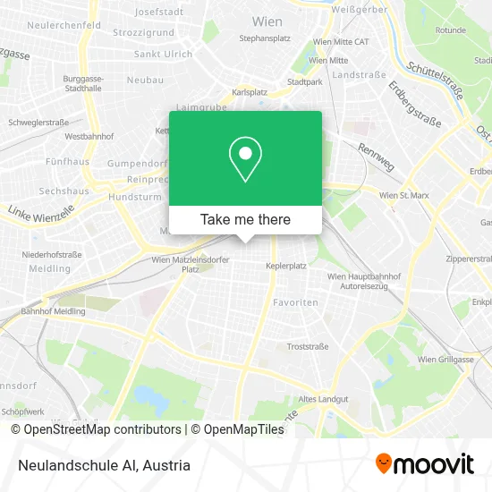 Neulandschule Al map