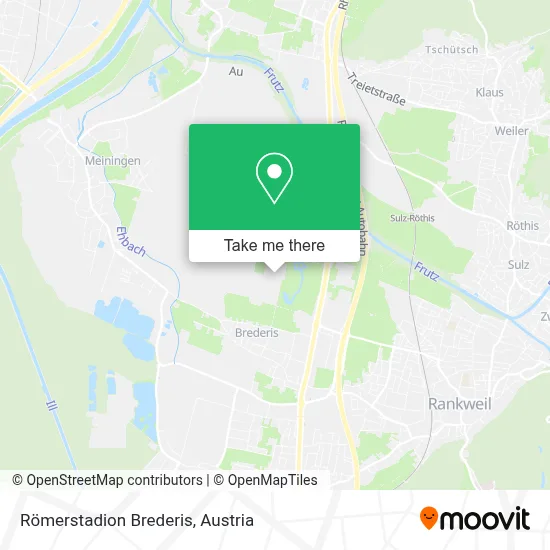Römerstadion Brederis map