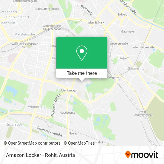 Amazon Locker - Rohit map