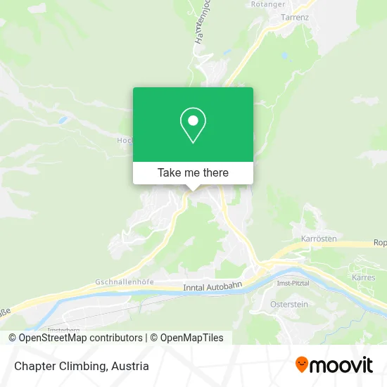 Chapter Climbing map