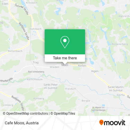 Cafe Moos map