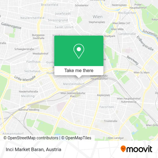 Inci Market Baran map