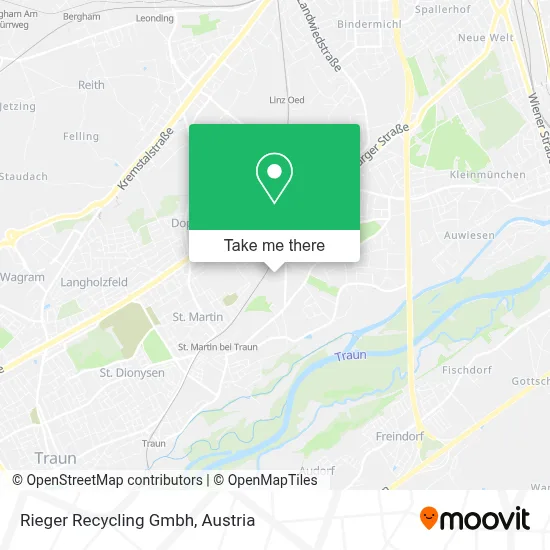 Rieger Recycling Gmbh map