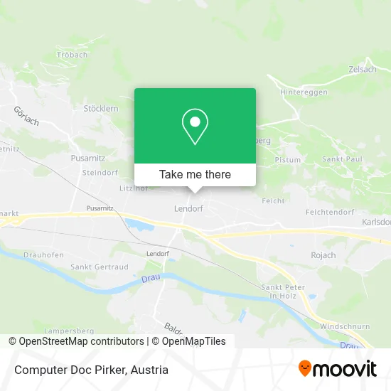 Computer Doc Pirker map