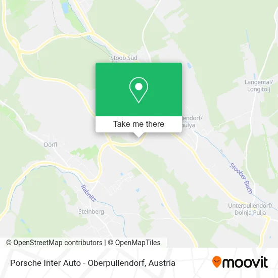 Porsche Inter Auto - Oberpullendorf map
