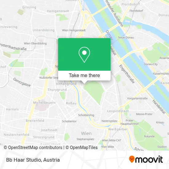 Bb Haar Studio map