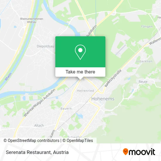 Ristorante Serenata map