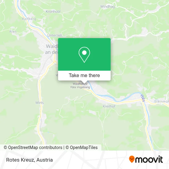 Rotes Kreuz map