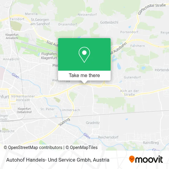 Autohof Handels- Und Service Gmbh map