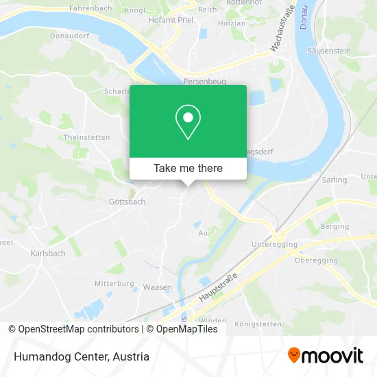 Humandog Center map