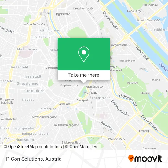 P-Con Solutions map