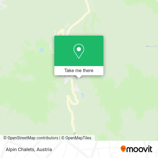 Alpin Chalets map